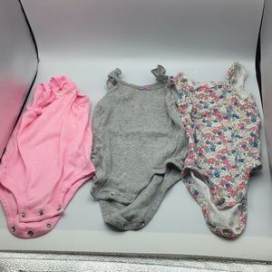 Carters Tank Top Onesies Size 9 months